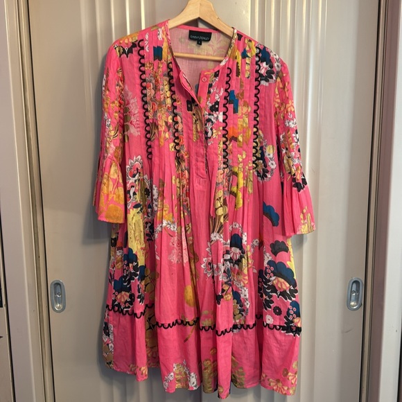 Cynthia Rowley mini caftan dress - Picture 5 of 5